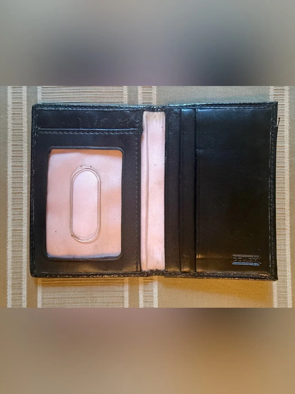 COACH Pink & Purple Graphic Card Case